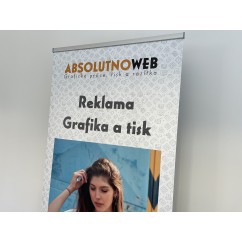 Roll-up banner standard